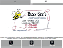 Tablet Screenshot of bizzy-bs.com